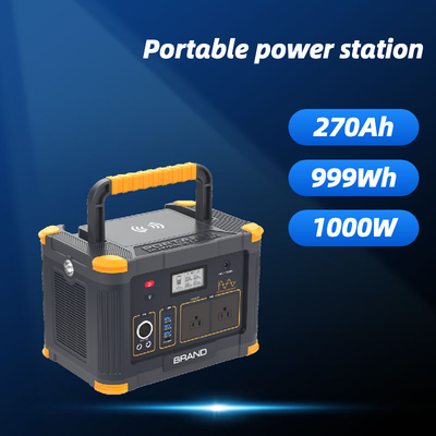 CHINA bateria solar portátil 500W 1000W do lítio LiFePO4 da central elétrica do gerador 999wh fornecedor
