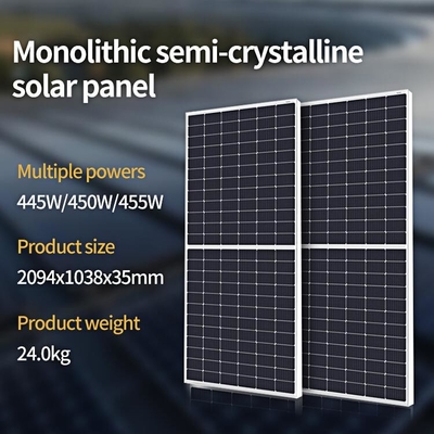 CHINA Módulo fotovoltaico de silício monocristalino do sistema de armazenamento de energia solar de 330 W - 460 W fornecedor