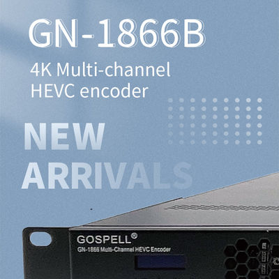CHINA Dispositivo H.265 IPTV do Headend do codificador da tevê do canal HEVC Digitas de Gospell 4K HD multi que flui o codificador fornecedor