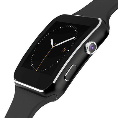 CHINA 2021 Smart Watch X6 novos com o relógio impermeável de BT GPS IP68 Bluetooth do cartão do tela táctil SIM TF da câmera fornecedor